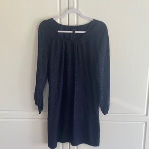 J crew navy Long Sleeve Women's Dress